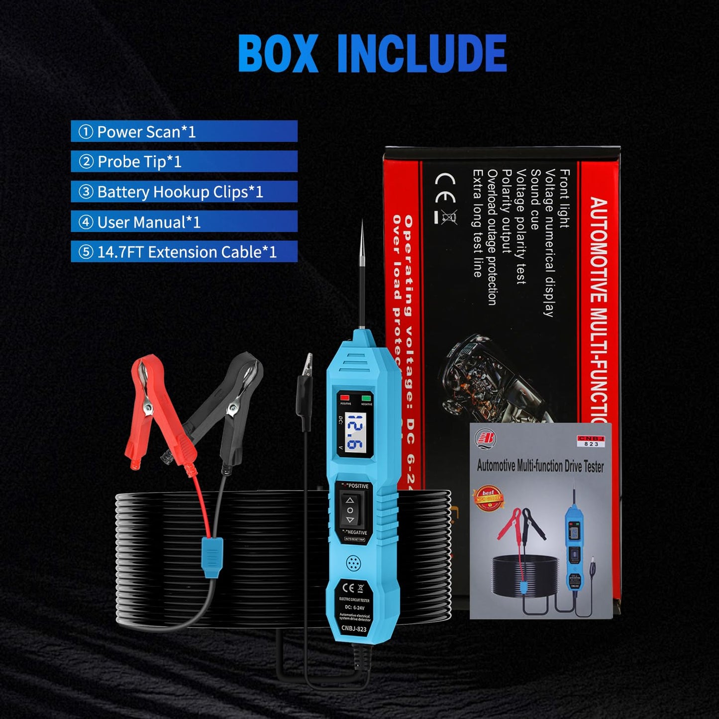 CNBJ-823 Package Contents - What's Included in the Box
