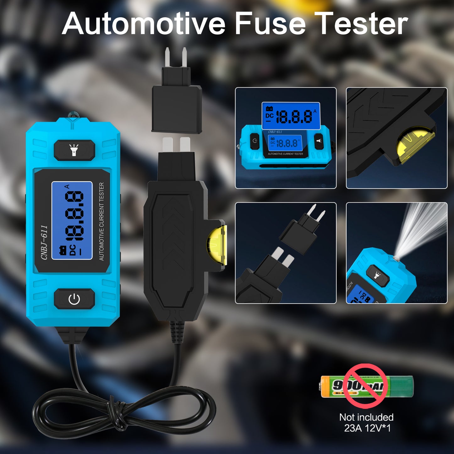 CNBJ-611 Fuse Tester - Detailed Parts and Component Breakdown