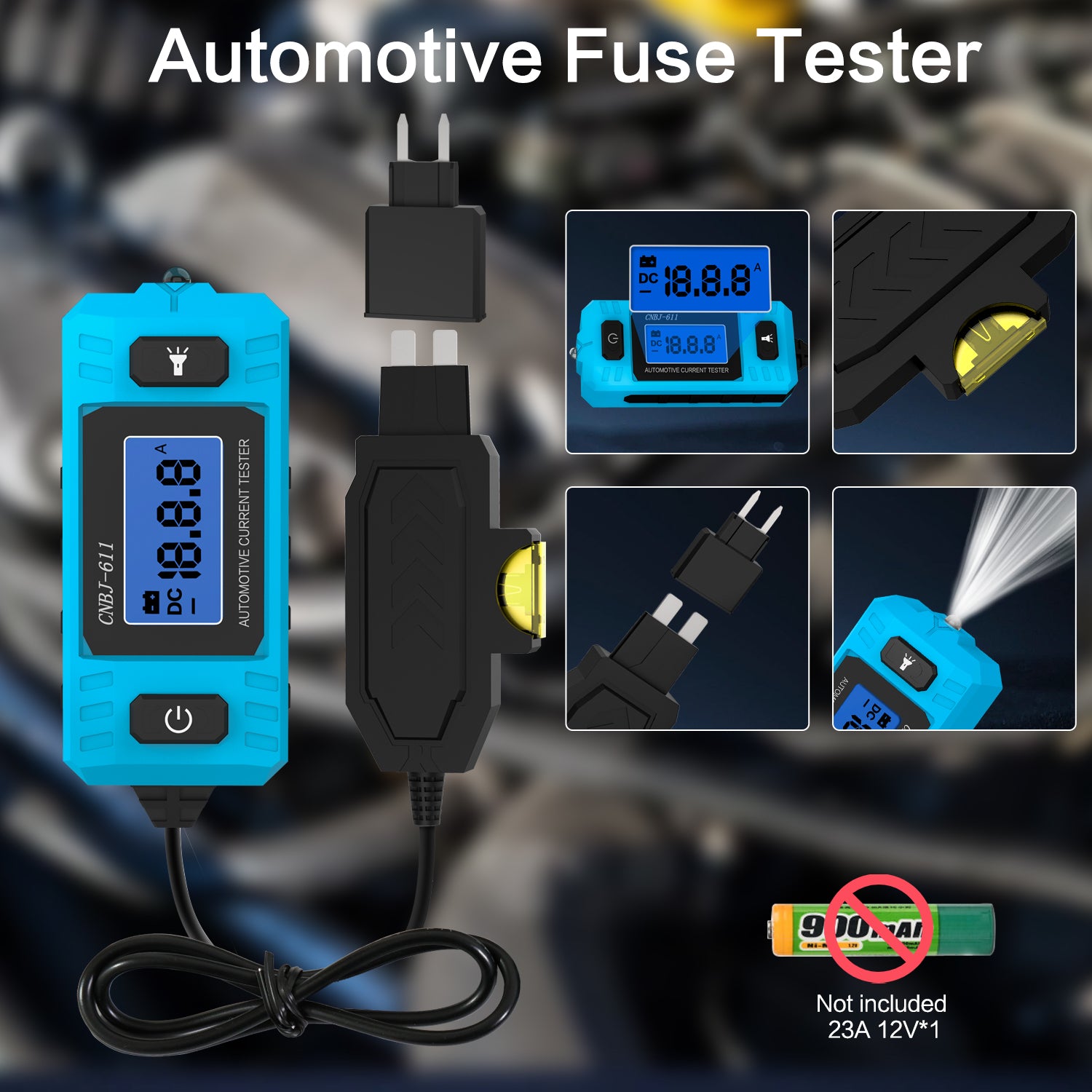 CNBJ-611 Fuse Tester - Detailed Parts and Component Breakdown
