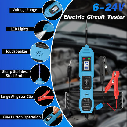 CNBJ-823 Circuit Tester - Detailed Parts and Functions Breakdown