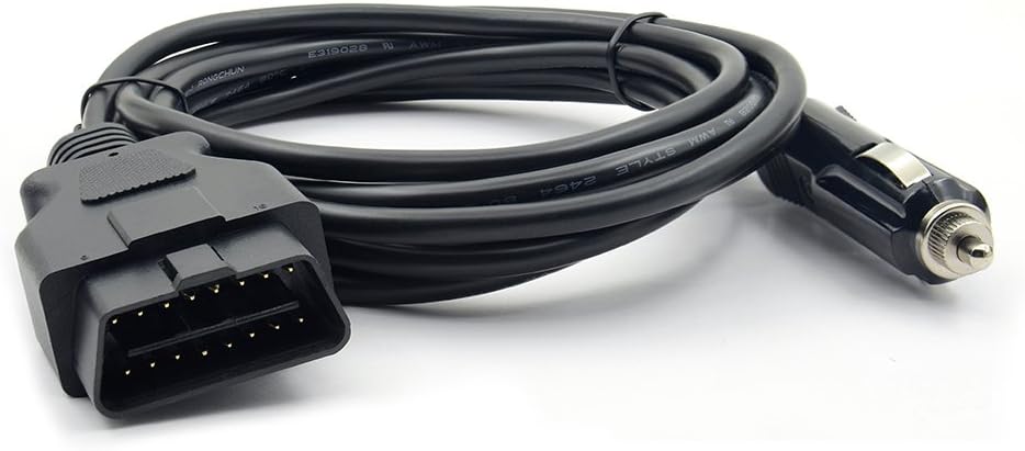 ECU Memory Saver Cable Front View - 3 Meter Extension Cable