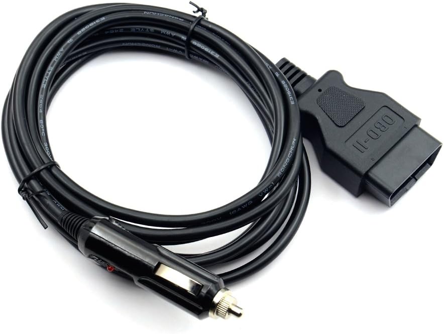 ECU Memory Saver Cable Side View - Flexible and Durable Construction