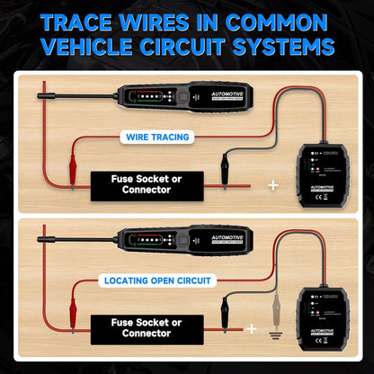 How to Connect Wire Tracer - Alligator Clip Grounding and Positive/Negative Terminal Guide