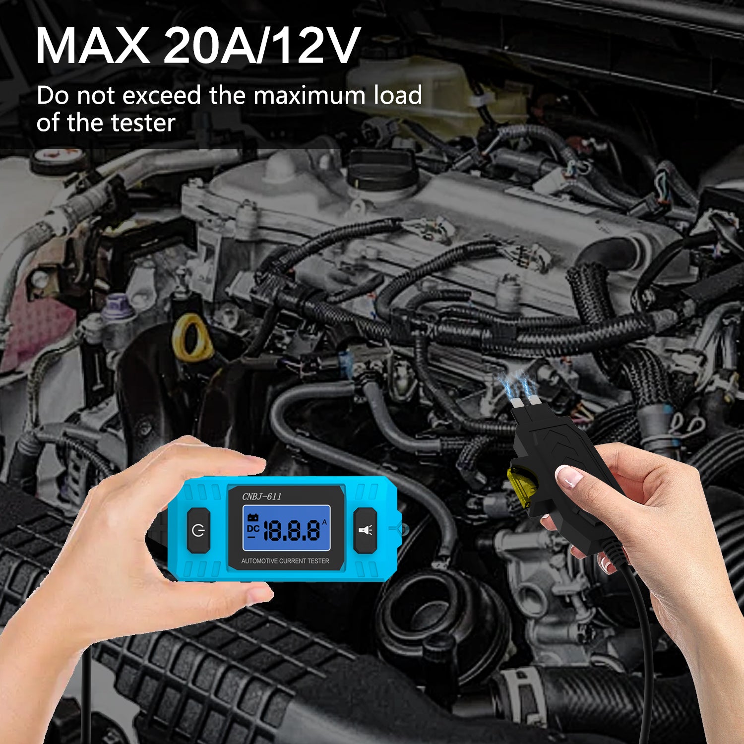 Maximum Load Specification - Up to 20A/48V for Automotive Circuit Testing