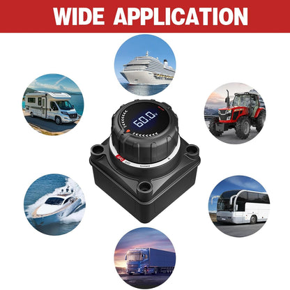 Wide Application - Compatible with Car, RV, Marine, Boat, Truck, ATV, UTV